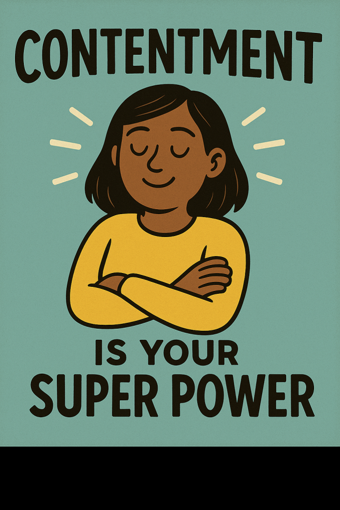 contentment is your super power