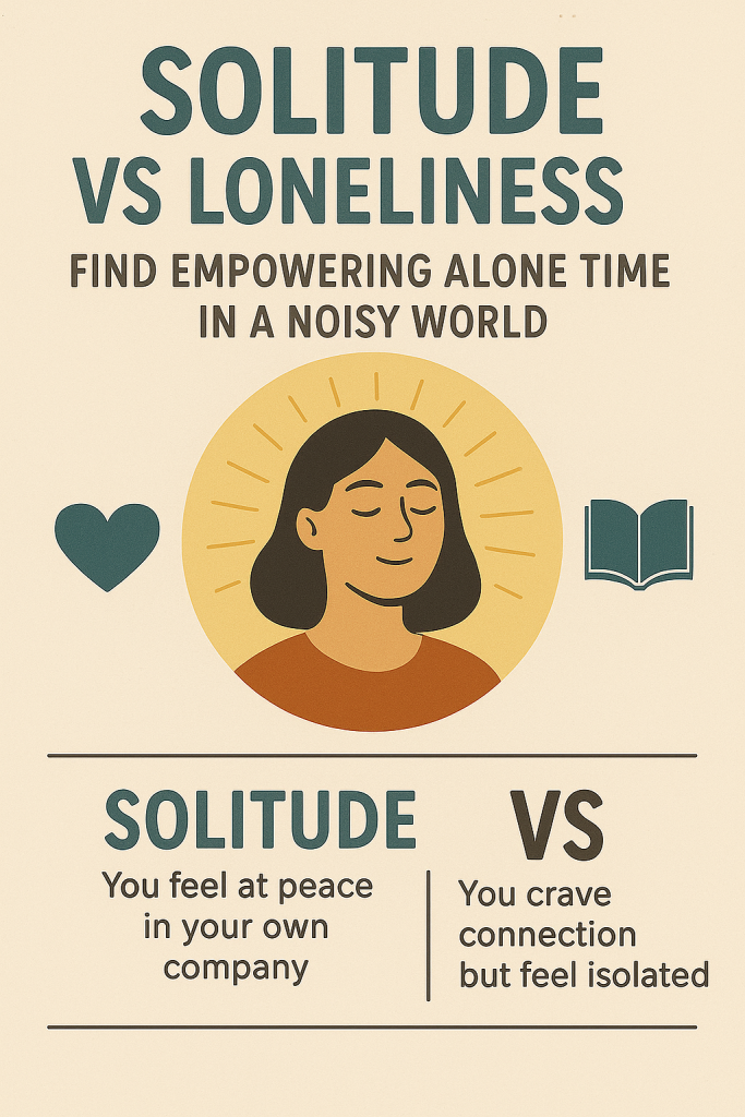 solitude vs loneliness
