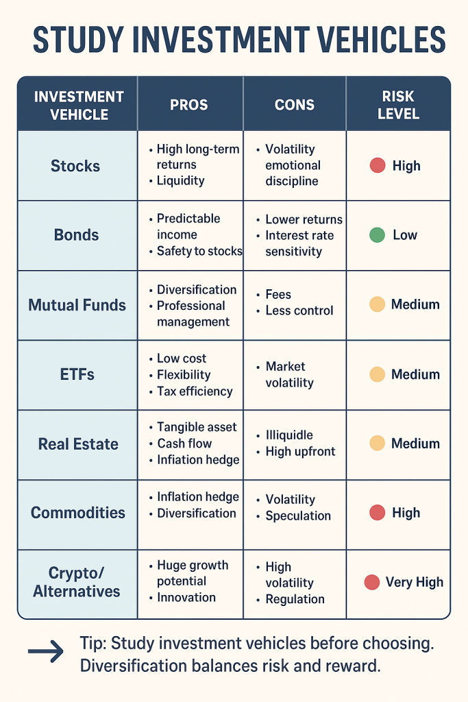 investment vehicles